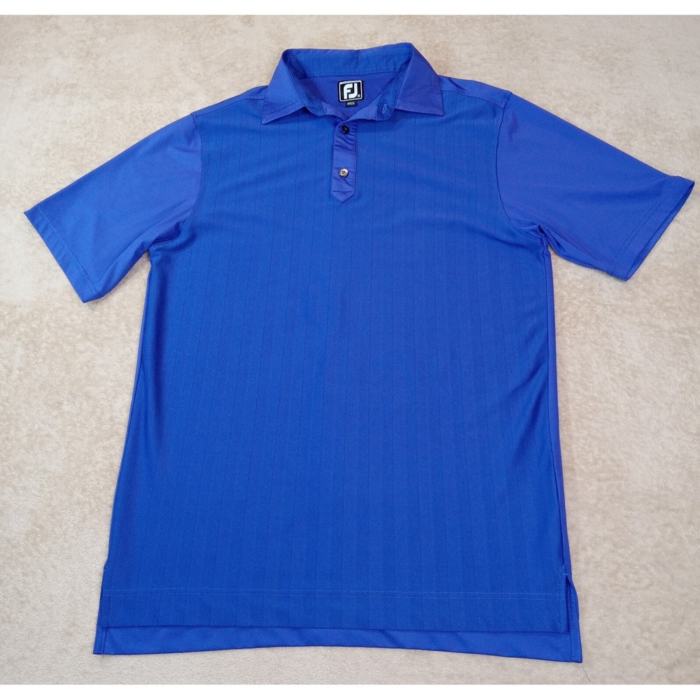 Footjoy Athletic Fit Short Sleeve‎ Polo Shirt Men's Medium Purple
